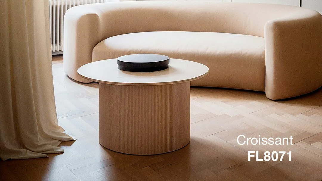 Stue i Flügger Croissant maling FL8071