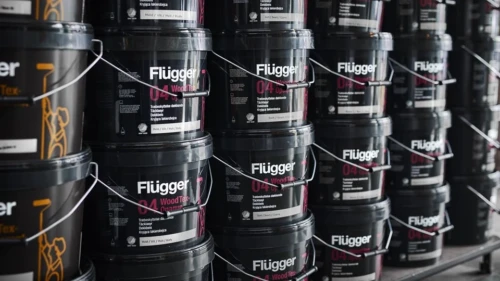 Sorte Flügger spande