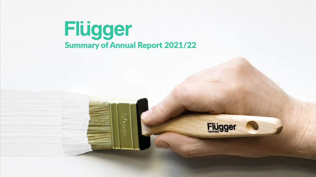 Front page of the annual report of 2021-2022