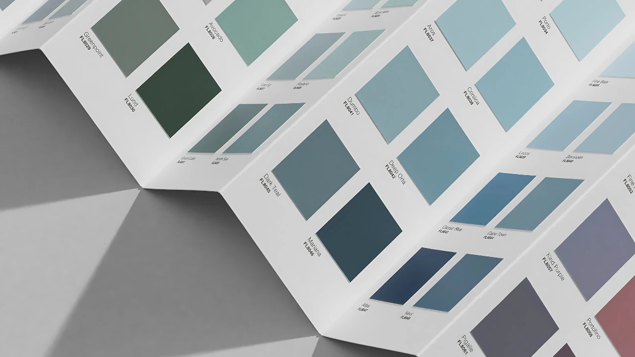 Flügger 80 colour card